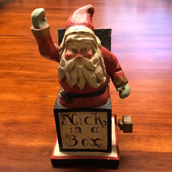 Vintage HOUSE OF HATTEN St. Nick Jack in the Box 1988 - Picture 7 of 7